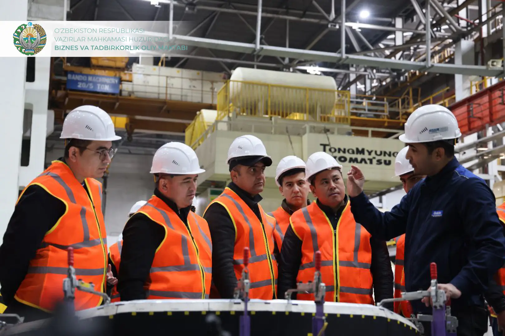 Andijon viloyati, Asaka shahridagi “UzAuto Motors” zavodiga tashrif